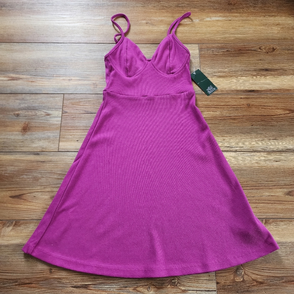 Wild Fable Dress Womens XXS Plum Purple Sleeveless NEW